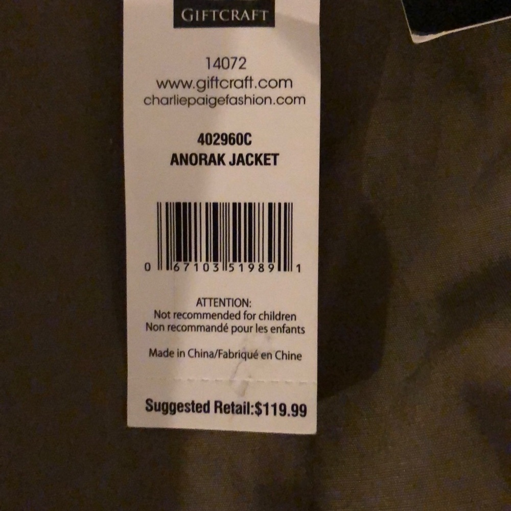 NWT Anorak Jacket - Picture 5 of 5
